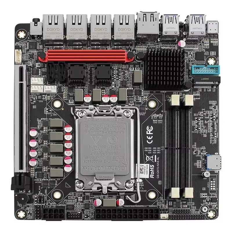Scheda madre NAS vPro Q670 Max - Lga 1700 Ddr5 Itx Motherboard recensione e prezzo