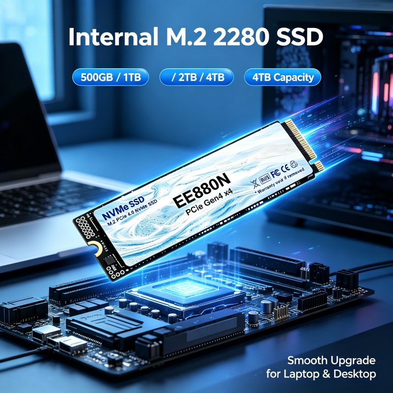 SSD NVMe EE880N M.2 2280 PCIe  - M.2 Nvme 4Tb Pcie 4.0 Ssd recensione e prezzo