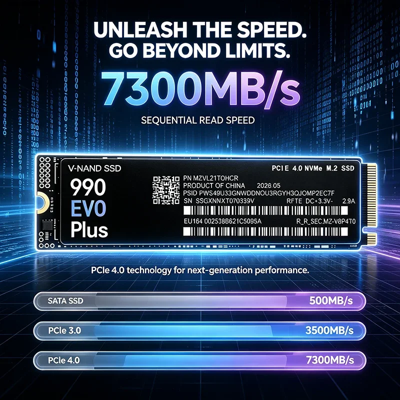 SSD M.2 NVMe 990 EVO Plus 500G - M.2 Nvme 4Tb Pcie 4.0 Ssd recensione e prezzo